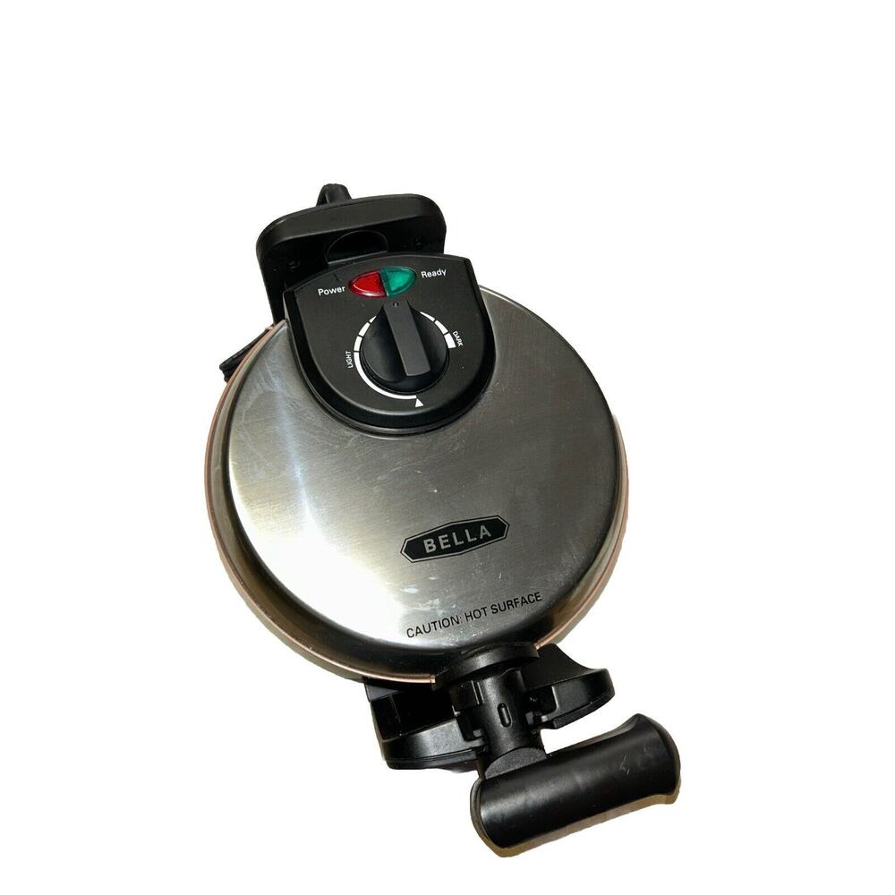 Bella Sensio Rotating Belgian Waffle Maker TSK-2126BW Polished Stainless Steel